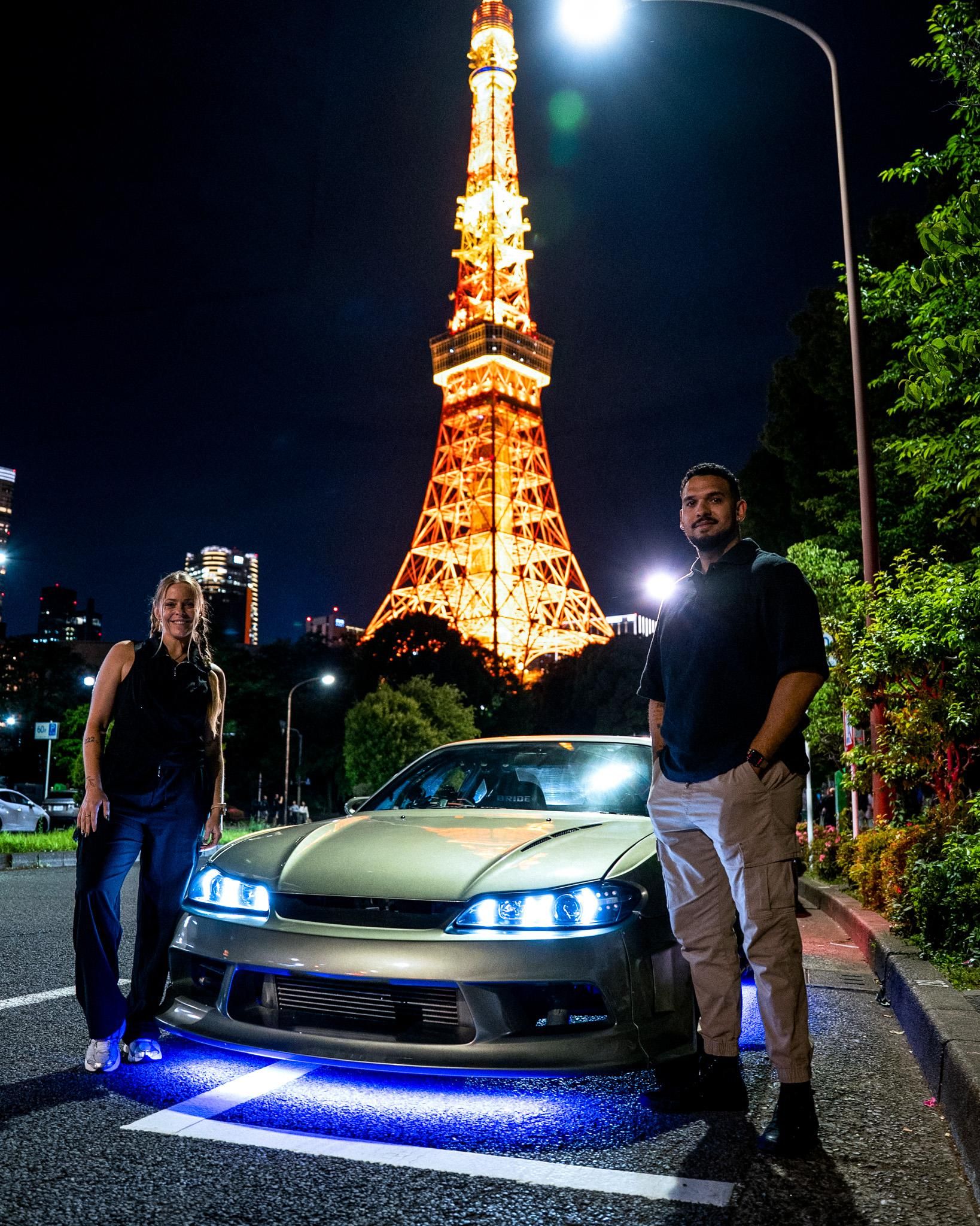 Tokio: Abendliches JDM-Daikoku-Erlebnis mit einem 500-PS-S15