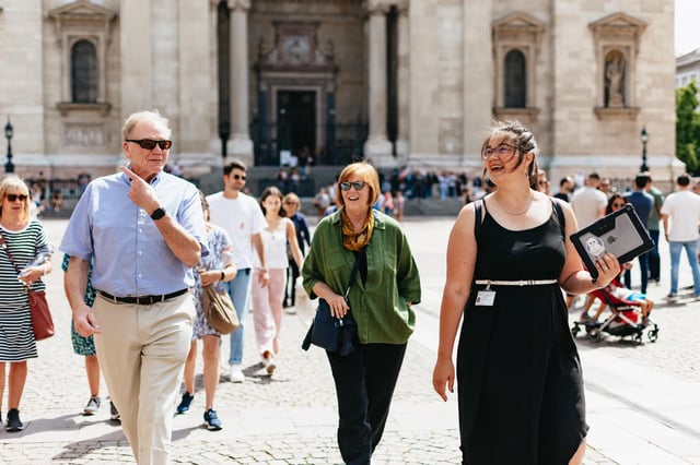 Visite à pied de Buda et Pest (3 heures)