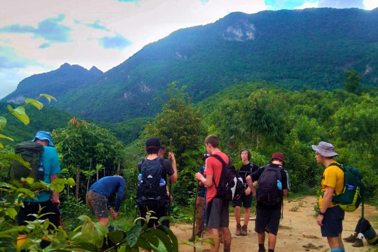 Luang Prabang: Biking, Trekking and Waterfall Private Tour