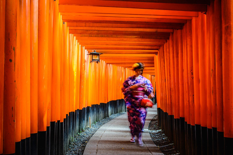 Kioto: Kiyomizu-dera y Fushimi Inari: tour de medio día