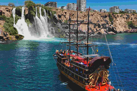 Antalya: Lara Pirate Boat Tour with Lunch & Unlimited Drinks