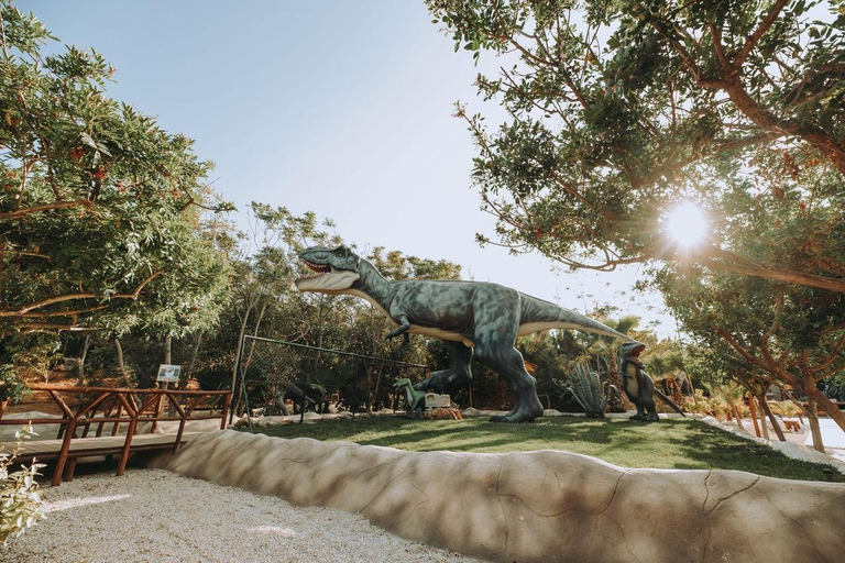 Au départ de Réthymnon : visite privée du parc Dinosauria et du CretaquariumDe Rethymno, Adele, Pigianos Kampos, Platanias et Missiria