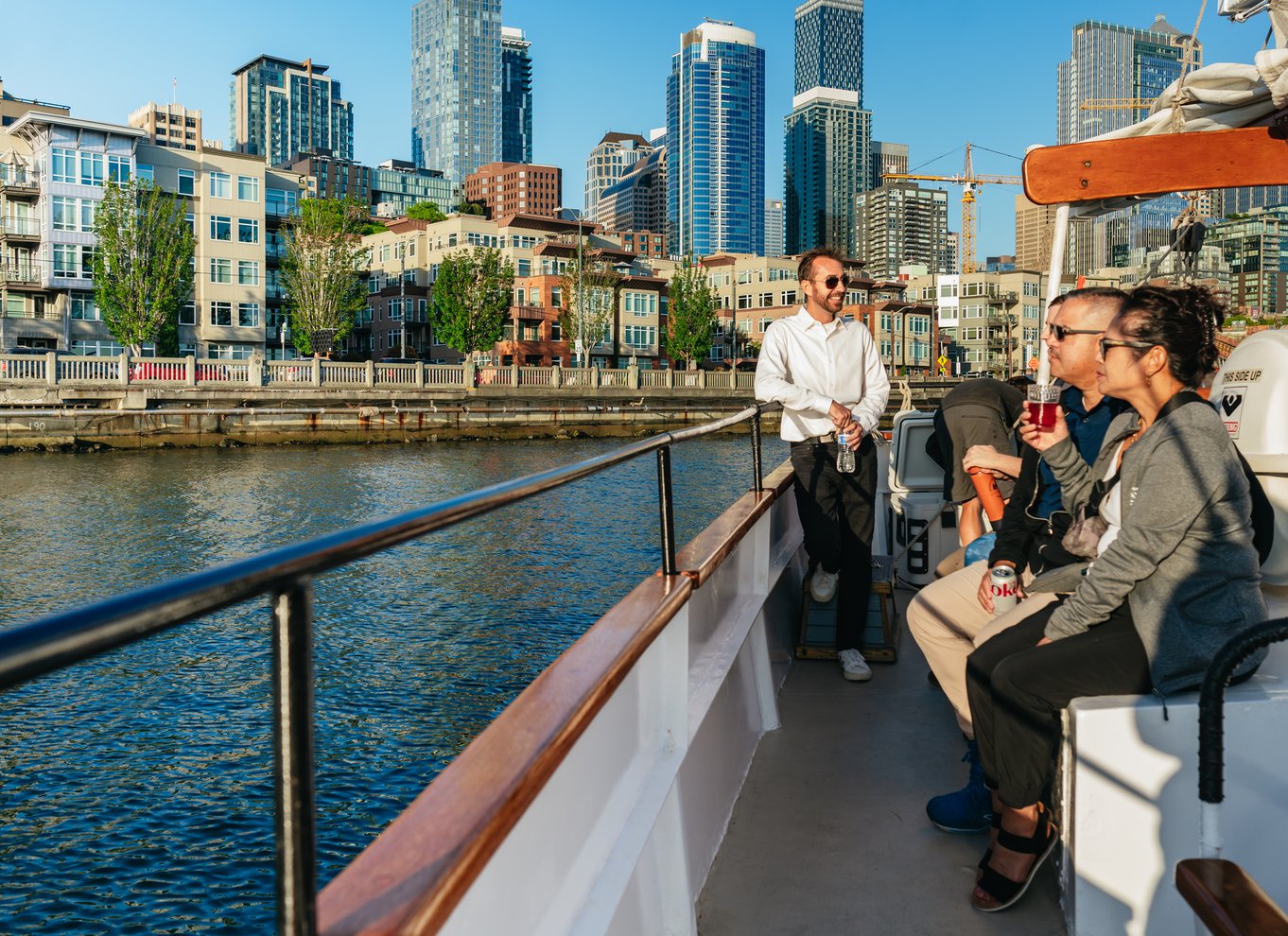 Seattle: Tall Sailboat Sunset Harbor Cruise