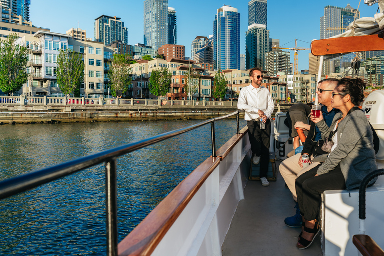 Seattle: Tall Sailboat Sunset Harbor Cruise