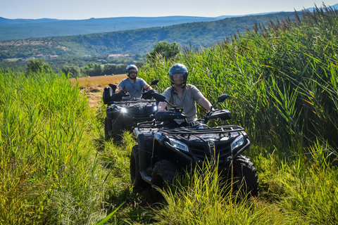 From Split: Cetina Family Quad Tour with Picnic Single Rider