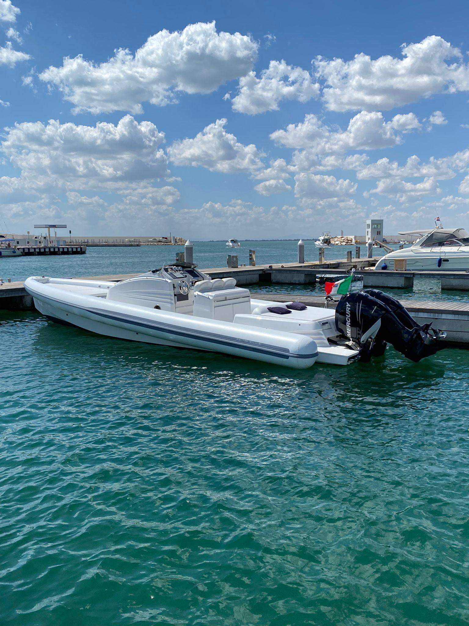 Tour durch den Gargano im RiB-Boot 600 PS – Garganische Küste und Badestopps