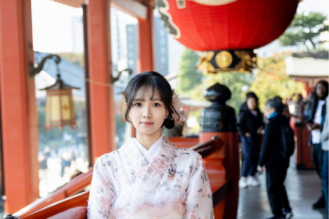 Tokyo: Asakusa Kimono Photoshoot & Walking Tour
