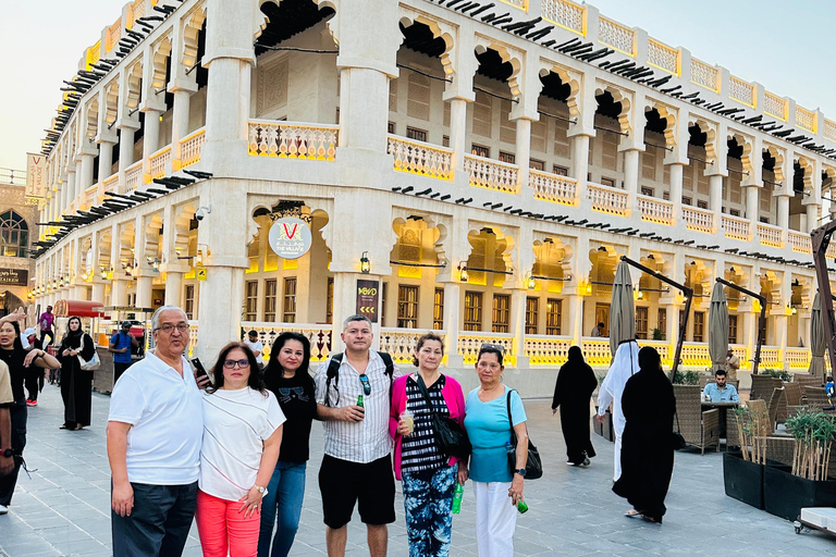 Doha City Tour en Dhow-boottocht voor cruisepassagiersDoha City Tour en Dhow Cruise Ride voor cruisepassagiers