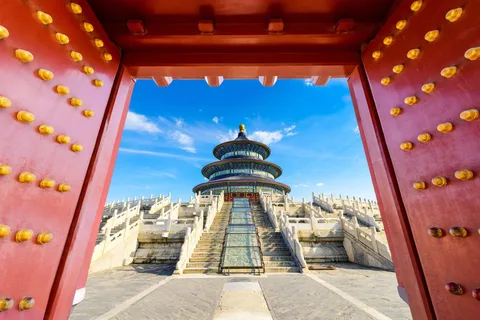 Beijing: Entry to Temple of Heaven Park
