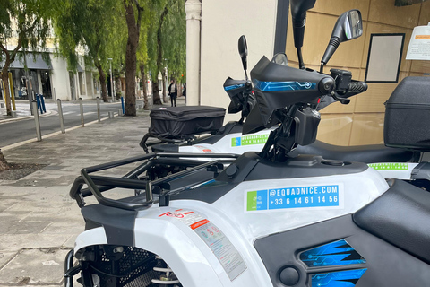 NICE BY ELECTRIC QUAD: panoramische tocht vanuit Nice met snack