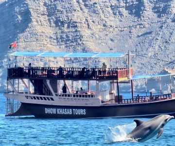 Khasab: Dhow Cruise with Lunch, Dolphin Watching& Snorkeling