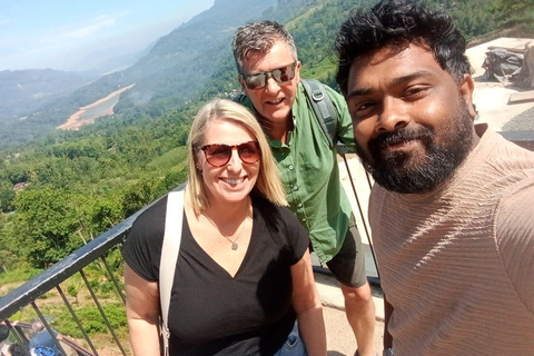 From Kandy: Private Transfer to Ella with 7 Stops