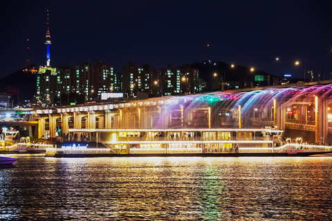 Seoul: Moon Balloon,NightLife, Han River & Banpo Bridge Tour Seoul: Moon Balloon, Han River & Banpo Bridge Private Tour