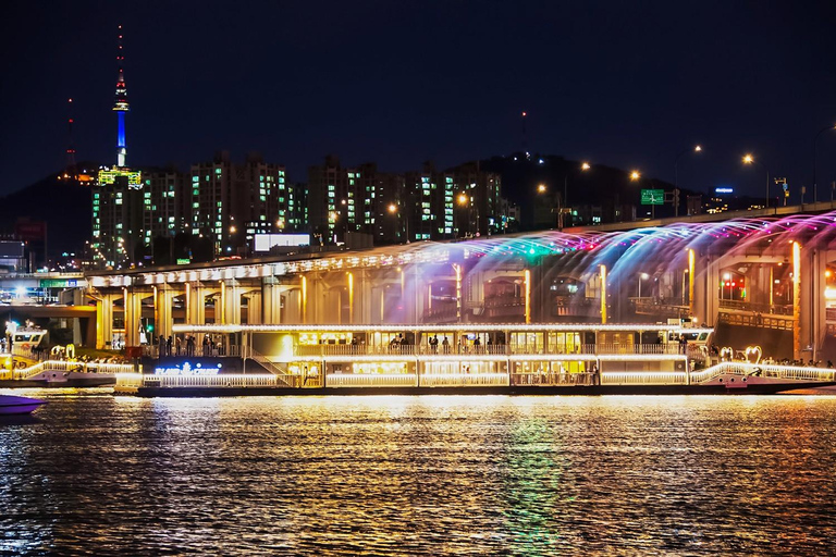Seoul: Moon Balloon,NightLife, Han River & Banpo Bridge Tour Seoul: Moon Balloon, Han River & Banpo Bridge Private Tour