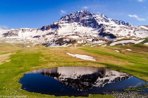 Wędrówka do jeziora Rapi i północnej ściany Aragats