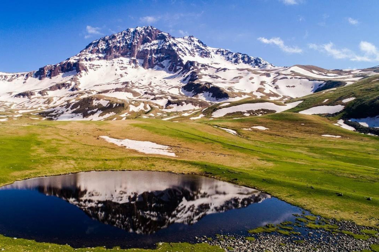 Wędrówka do jeziora Rapi i północnej ściany Aragats