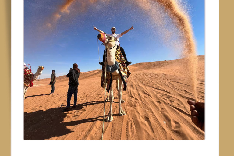 Riyadh : Sand Dune Desert Camel Ride + ATV ( Guide Bike )