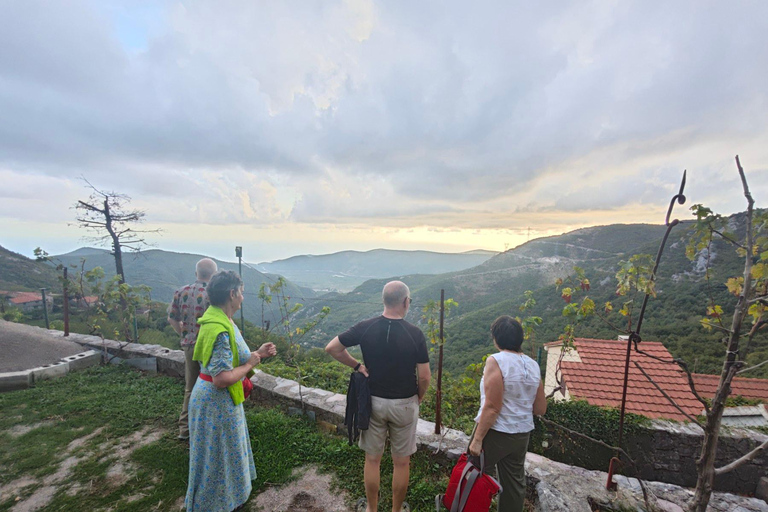 Unique gastro experience with locals in hills above Budva! Unique lunch experience with locals in hills above Budva!