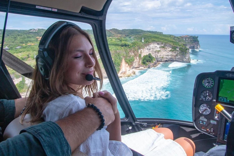 Bali: Helicopter Tour with optional Pickup and Drop-off Canggu Skyline