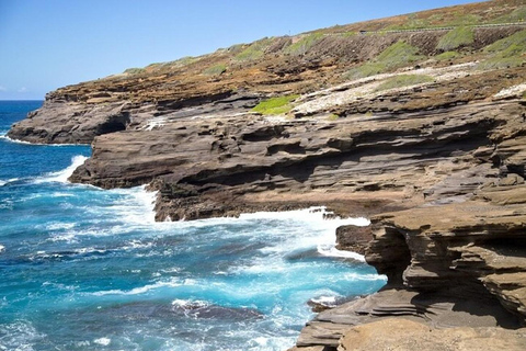 Hawái: recorrido turístico y gastronómico combinado por la isla de OahuHawai : Combo turístico y gastronómico de la isla de Oahu