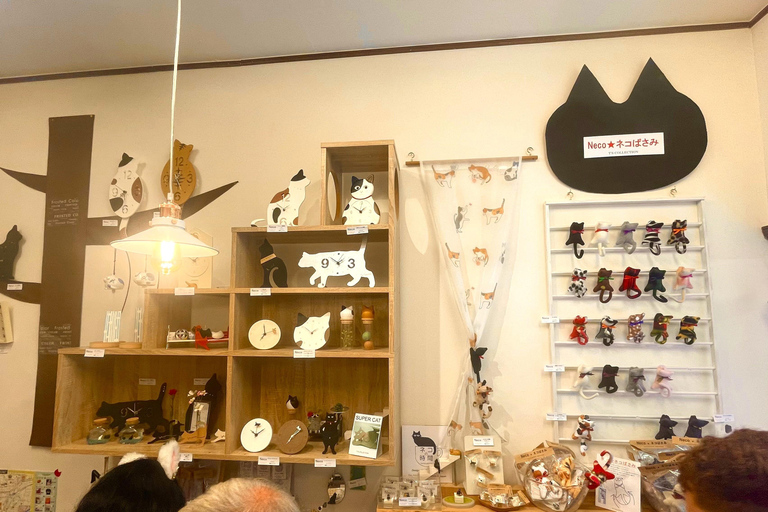 Tokyo: Gotokuji Cat Temple, Shinjuku Cat Cafe & 3D Cat Tour