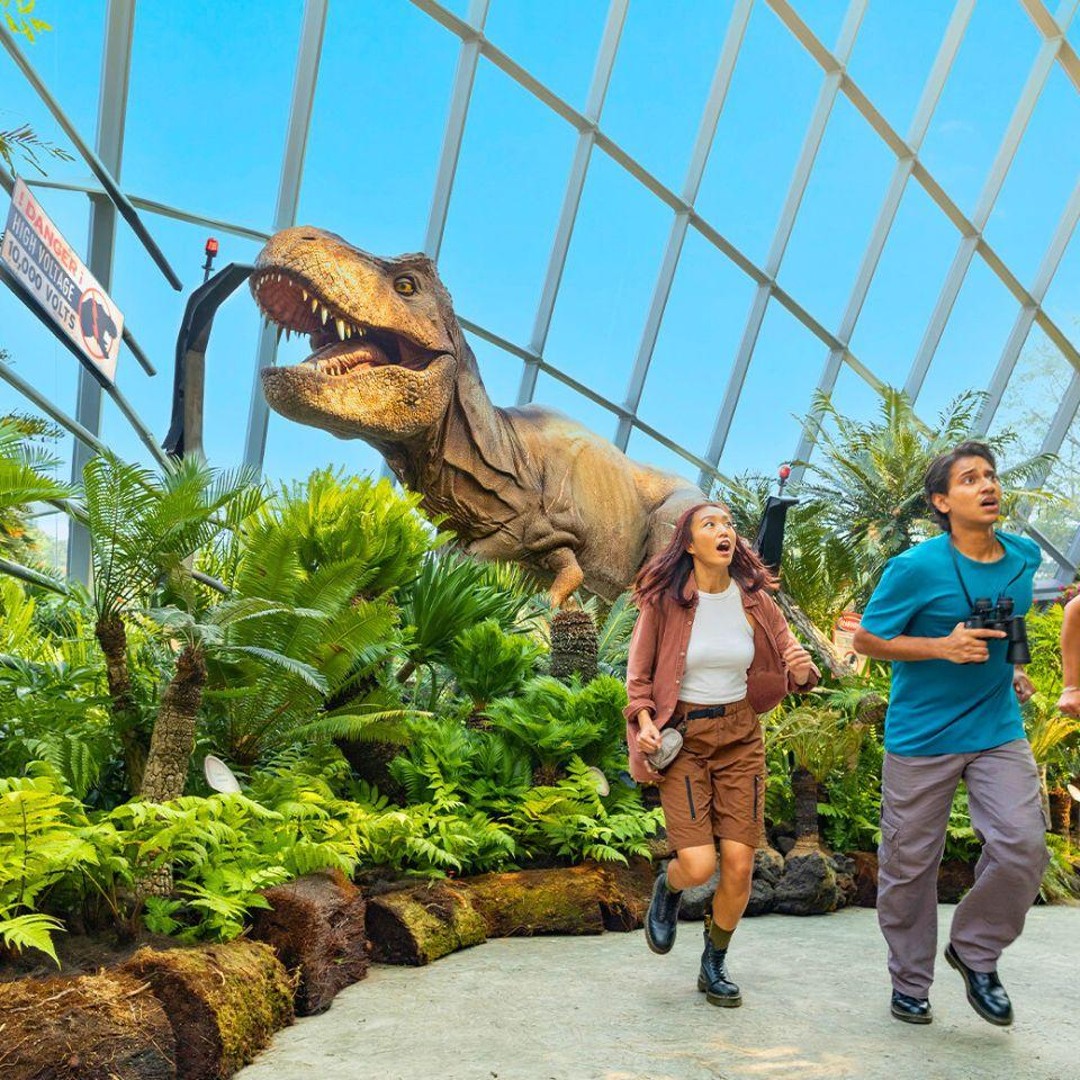 シンガポール：ガーデンズ・バイ・ザ・ベイ＆ジュラシック・ワールド