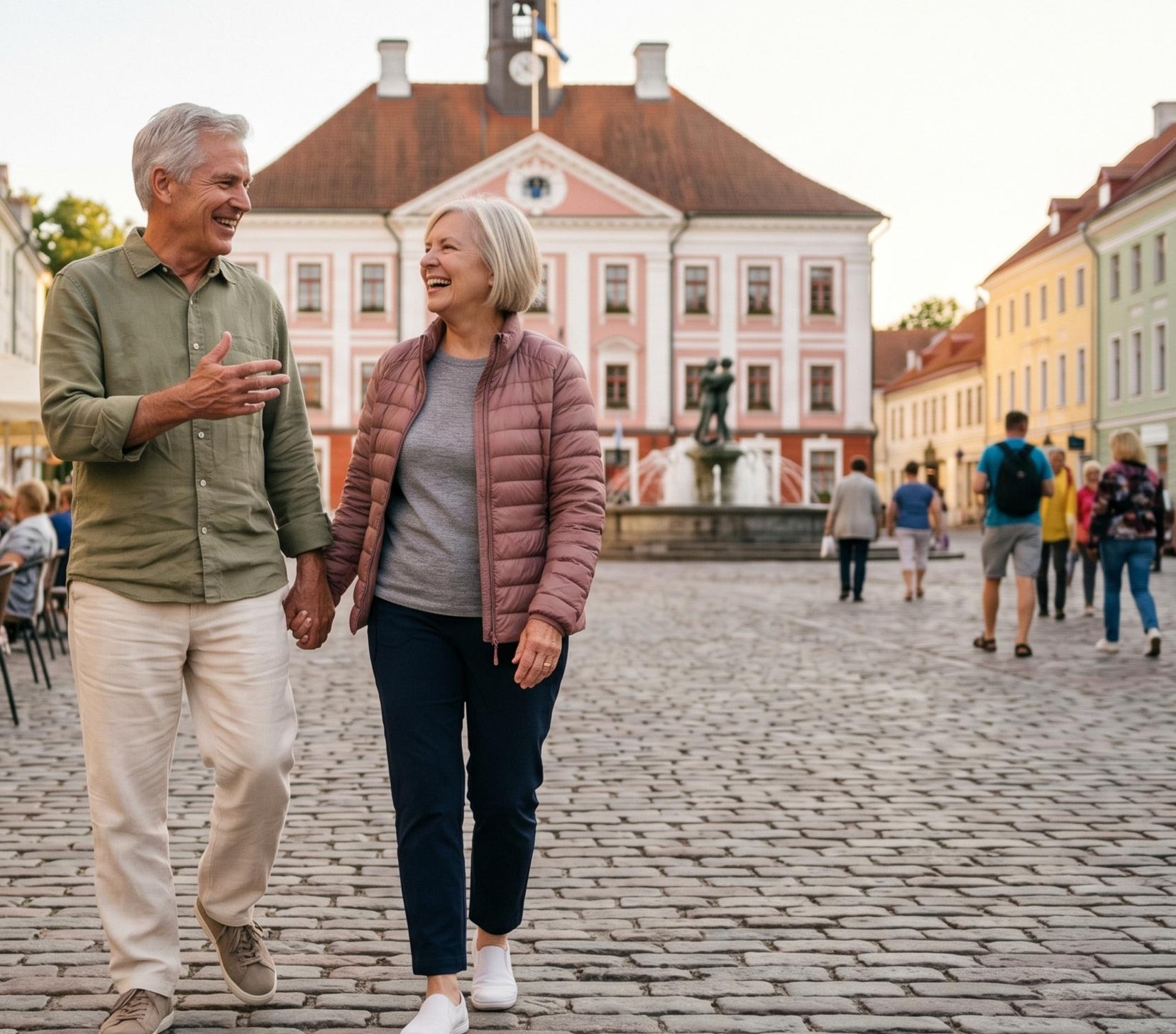 Privater romantischer Rundgang durch die Altstadt von Tartu