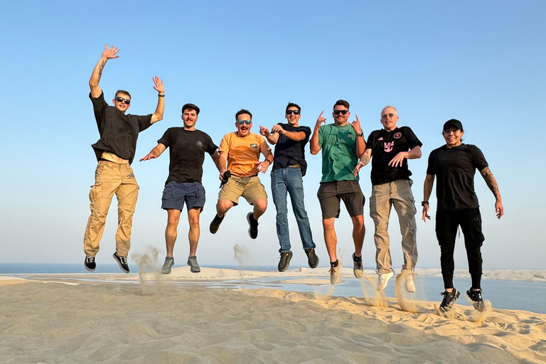 Desert Safari Qatar Camel Sandbording sunrise/sunset tour