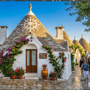 Brindisi: Alberobello, Locorotondo, Ostuni, Führung und Brunch