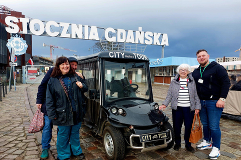 Gdansk:LIVE GUIDE Highlights of OLD CITY by Golf Cart 60 min Gdansk: LIVE GUIDE Highlights of Old City tour by Golf Cart