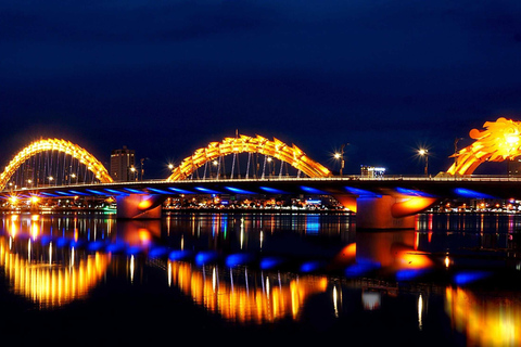 Da Nang Tour nocturno privado: Mercado, visitas turísticas y crucero