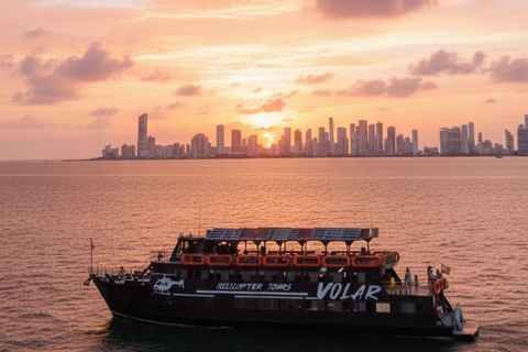 Private Tuk-Tuk City Tour + Shared Cartagena Bay Sunset Cartagena: Private Guided City Tour by Tuk-Tuk