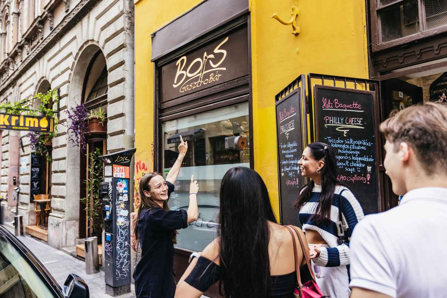 ブダペスト美食散策ツアー：食事と飲み物付き