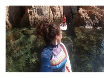 Tossa de Mar : Itinéraire guidé en Paddle Surfing&Coves et Caves