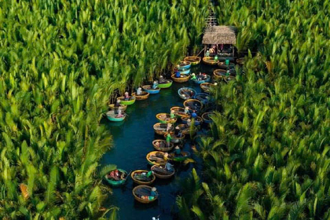 Hoi An: Basket Boat Ride in the Coconut Forest Tour experience include option hotel Pick up and Drop-off