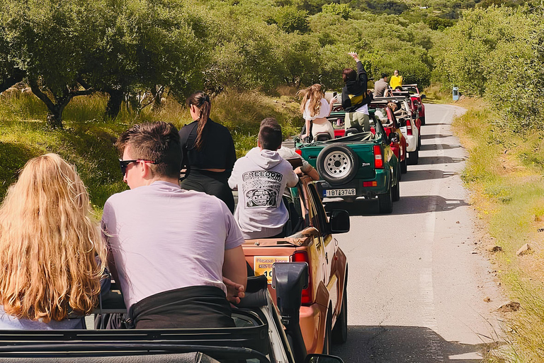Crète : circuit en jeep avec barbecueCrète : Tour de l'île en jeep avec barbecue