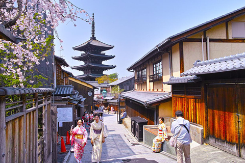 Full-Day Tour of Kyoto and Nara: UNESCO Heritage Highlights From Osaka 8:40am