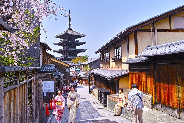 Full-Day Tour of Kyoto and Nara: UNESCO Heritage Highlights From Osaka 8:40am