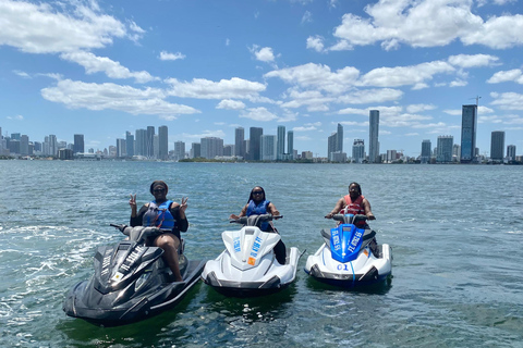 Miami : Excursion en jetski dans les eaux magnifiques de Miami