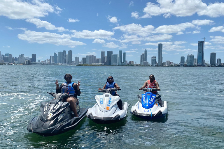 Jetski i Miami Jetski-tur i Miamis vackra vatten