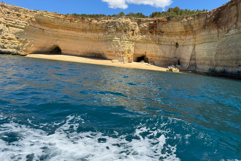 Visite privée de Lisbonne à l'Algarve, grotte de Benagil, Faro, Portimão