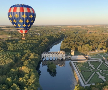 Vuelo en Globo sobre el Castillo de Chenonceau