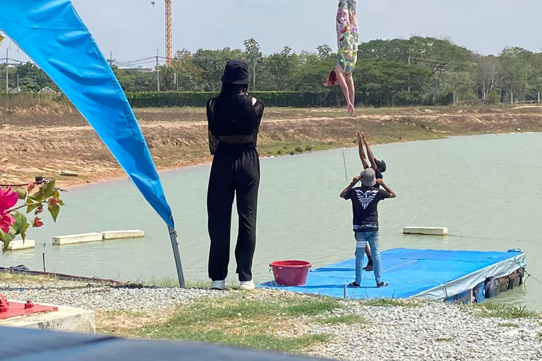 Pattaya: Tallest 60m Bungy Jump in Thailand over the Lake