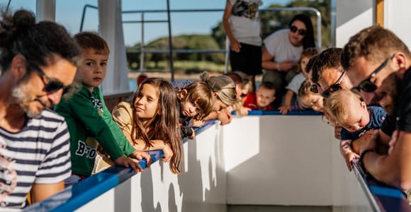 Fažana: Brijuni-Inseln – Panorama mit dem Glasbodenboot