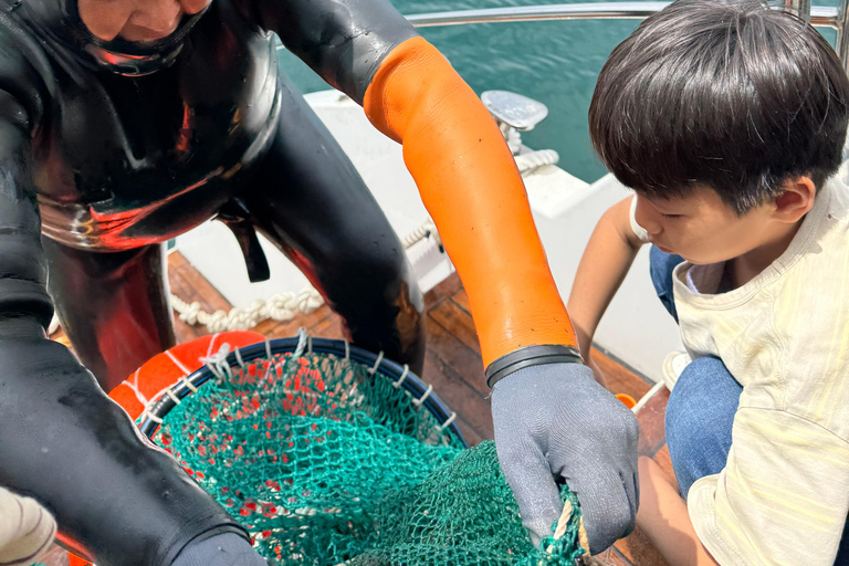 Jeju: Yacht Tour with Optional Sunset or Haenyeo Experience Sunset Tour