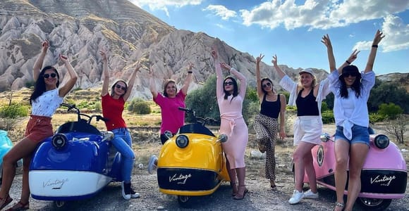 From Göreme: Cappadocia Electric Trike Tour