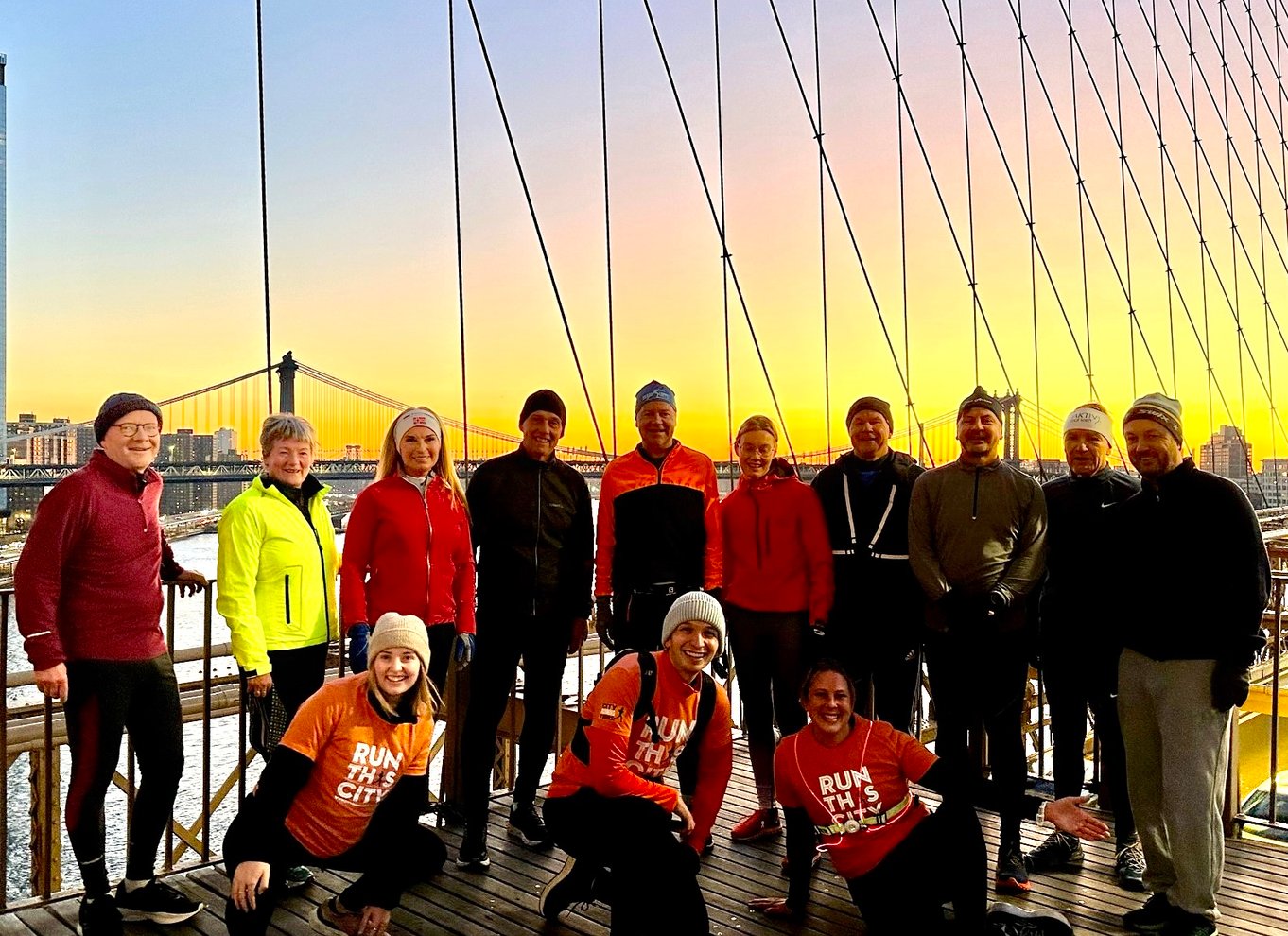 Løbetur på Brooklyn Bridge