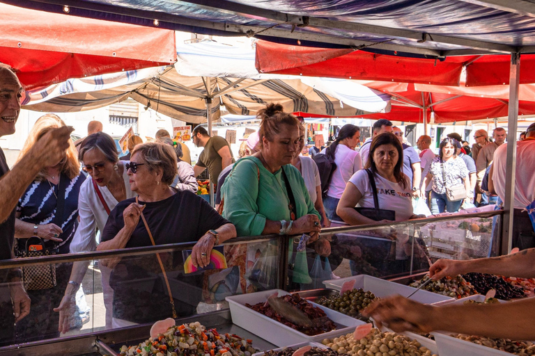 Historic market tour and cooking class in the heart of Catania