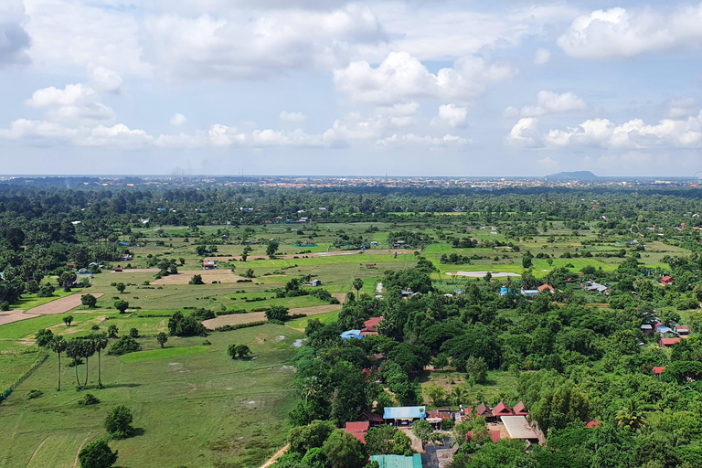 Przejażdżka balonem Angkor o wschodzie lub zachodzie słońca i odbiór i transport powrotny