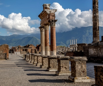 Pompei: Tour privato di mezza giornata di Pompei ed Ercolano